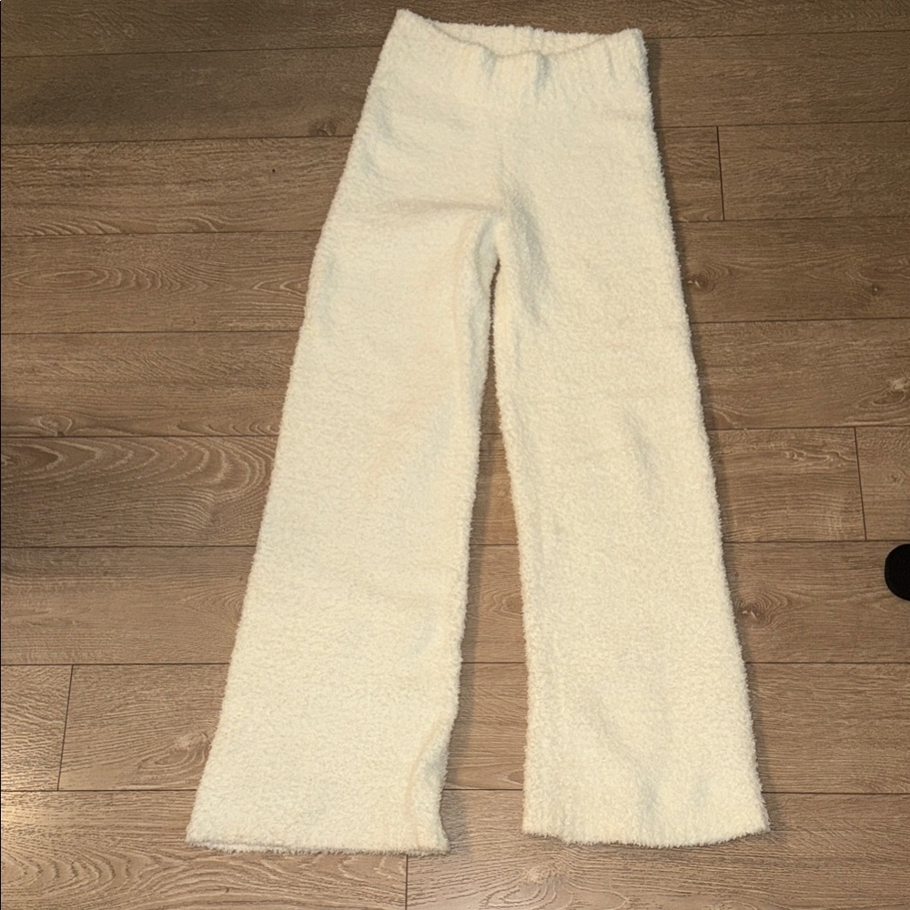 SKIMS Cream Cozy Pajama Pants